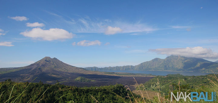 Mount Batur Kintamani volcano scenery